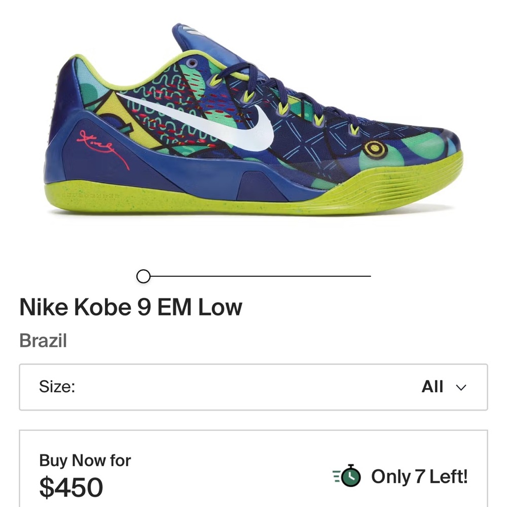 Kobe 9 Brazil